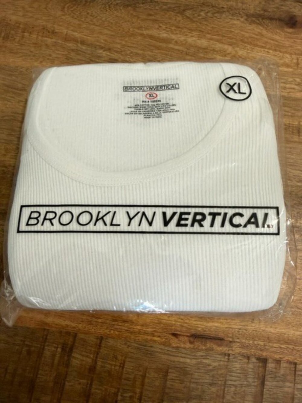 Brooklyn Vertical Mens 6 Pack Tank Tops Moisture Wicking Ribbed Lightweight XL